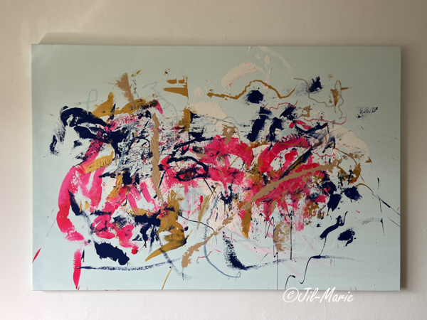 Eine kleine Herzensangelegenheit (150x100x3.5cm)