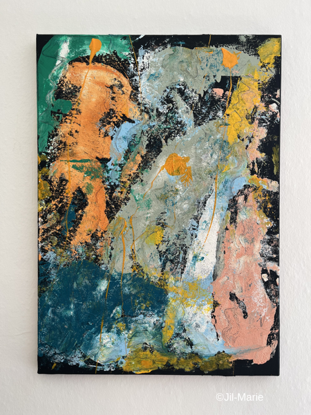 Winter Meets Spring (50x70x2cm)