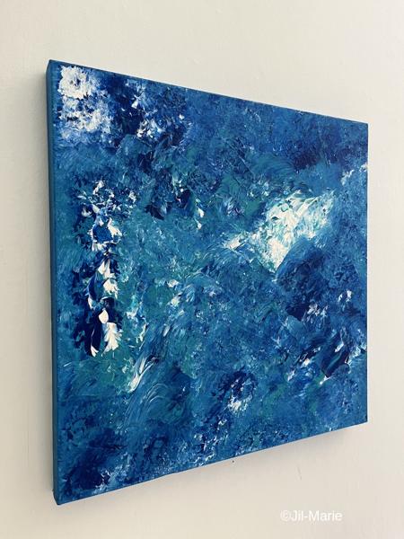 Deep Blue Ocean (50x50x3.5cm)