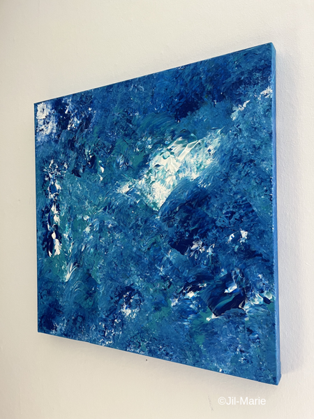 Deep Blue Ocean (50x50x3.5cm)
