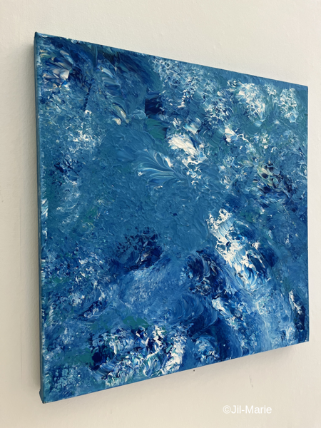 Deep Blue Ocean (50x50x3.5cm)
