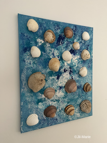 Shells In The Ocean (35x45x2cm)