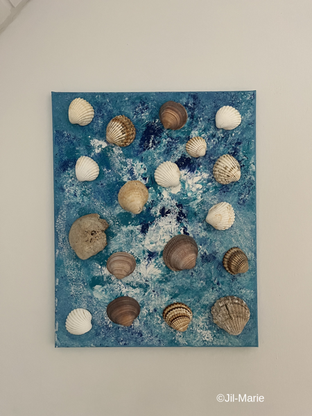 Shells In The Ocean (35x45x2cm)