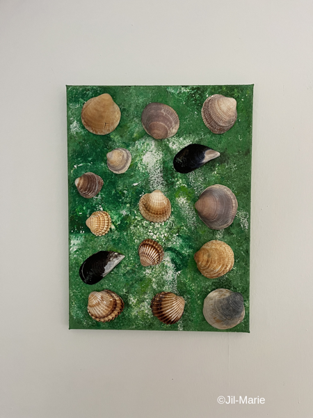 Shells In The Jungle (35x45x2cm)