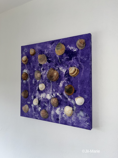 Shells In Universe (50x50x3.5cm)