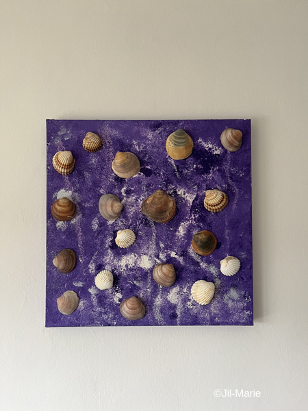Shells In Universe (50x50x3.5cm)