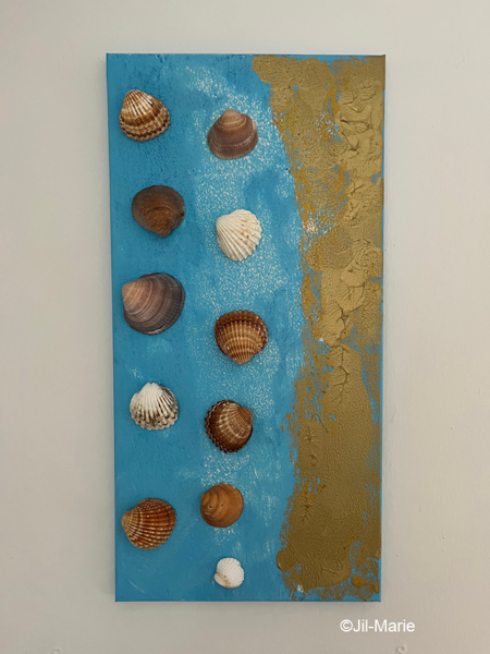 Shells On The Beach (30x60x2cm)